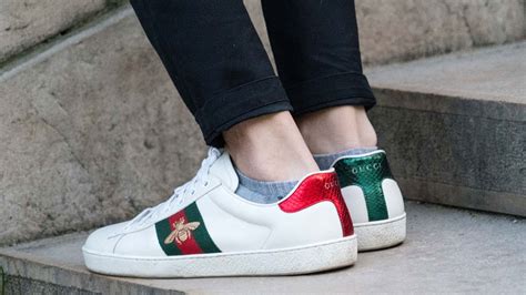 gucci bee sneakers dupe|Gucci bedazzled sneakers.